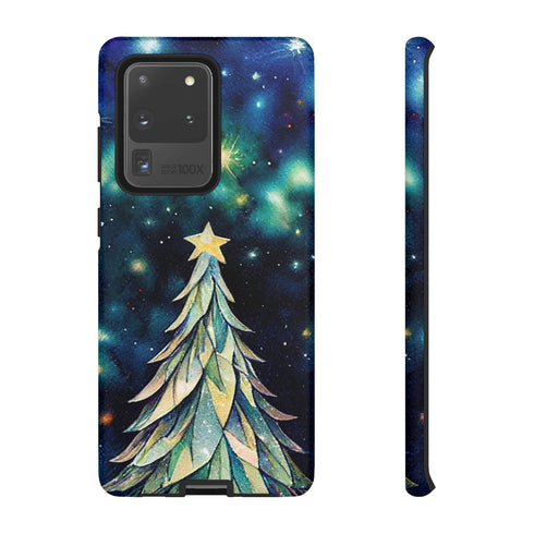 Christmas Tree On a Sky Full of Stars - Impact Resistant Phone Case Samsung Galaxy S20 Ultra Matte
